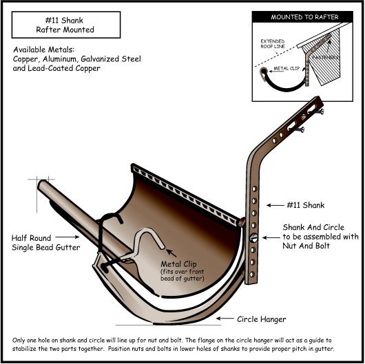 11 Shank Application for Fastening to Exposed Rafters